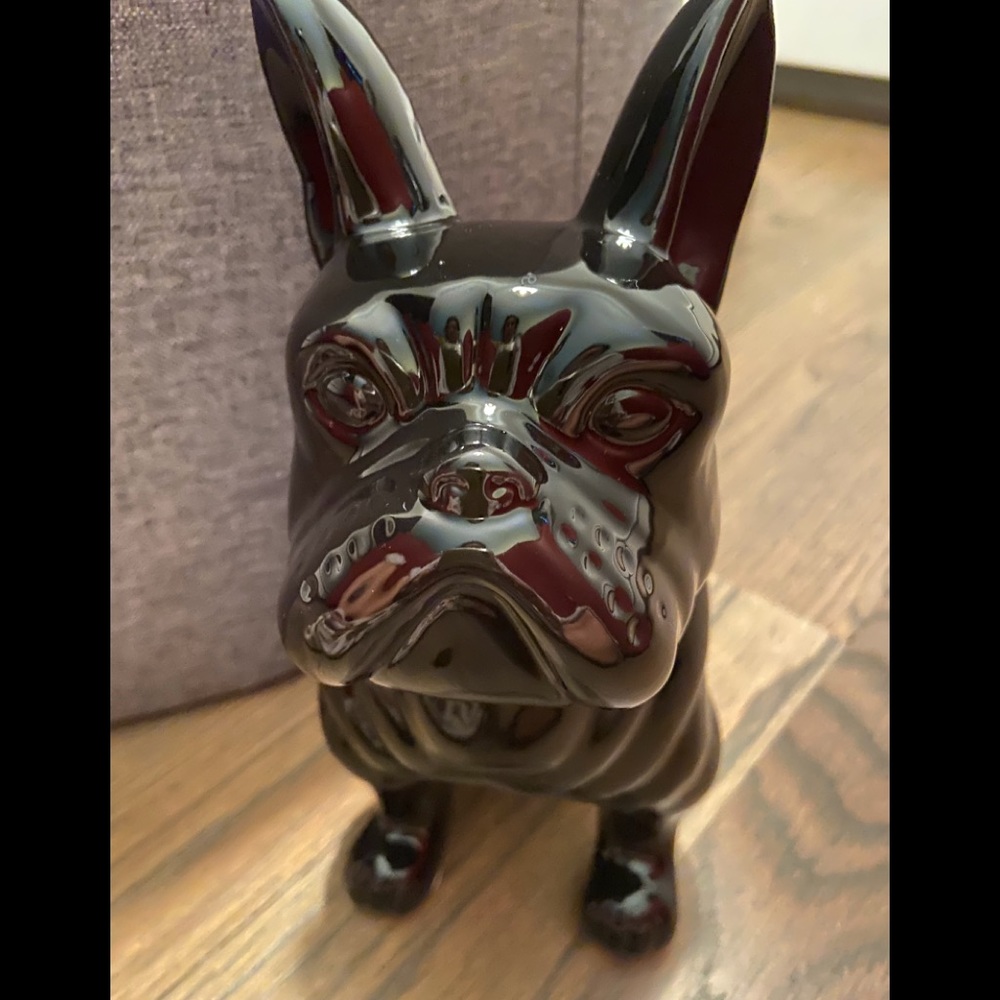 Ceramic 🐕 Black Frenchie dog